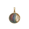 33084 Xuping China wholesale colorful ball shape Turquoise pendant with good offer imitation jewelry
