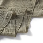 Fashionable plain solid crinkle polyester scarf women shawl hijab arab scarf islamic hijabs for women