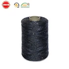 colorful cotton sequins yarn for silk satin scarf