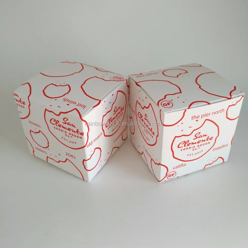 cookie jewelry storage gift chest box for square paper cardboard