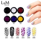 L&M Gel Polish Spider Creative Gel Nail Polish Colors Line Drawing Painting UV Gel