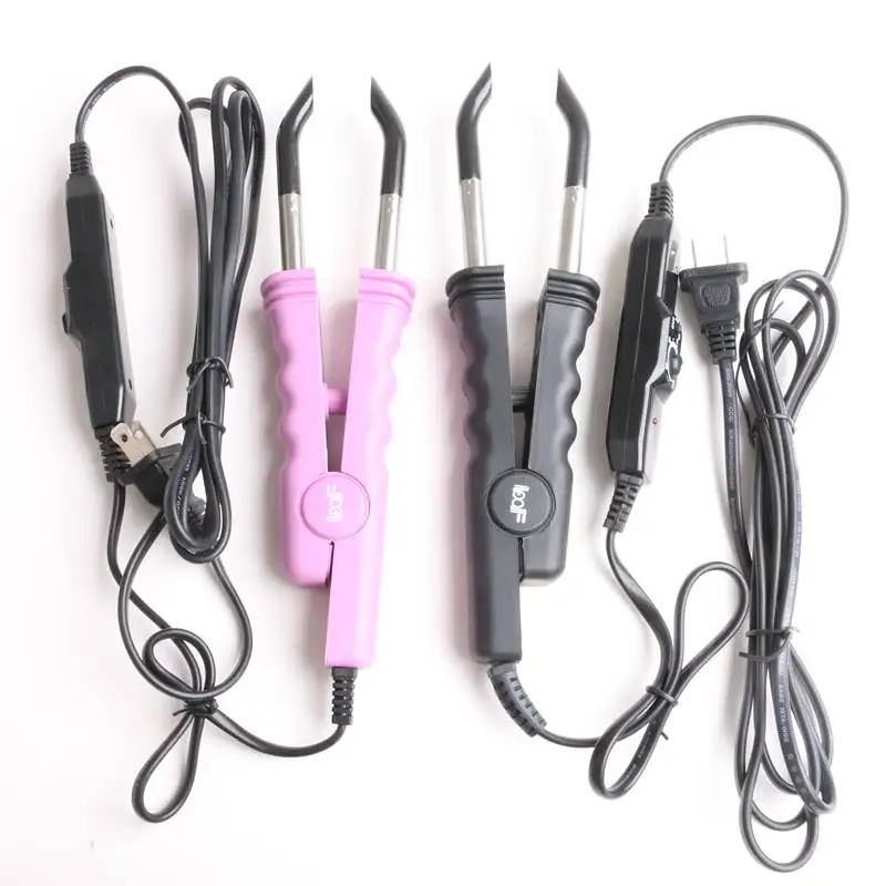 New Style Black Pink Color Adjustable temperature hair extension iron / hair connector for hair
New Style Black Pink Color Adjustable temperature hair extension iron / hair connector for hair