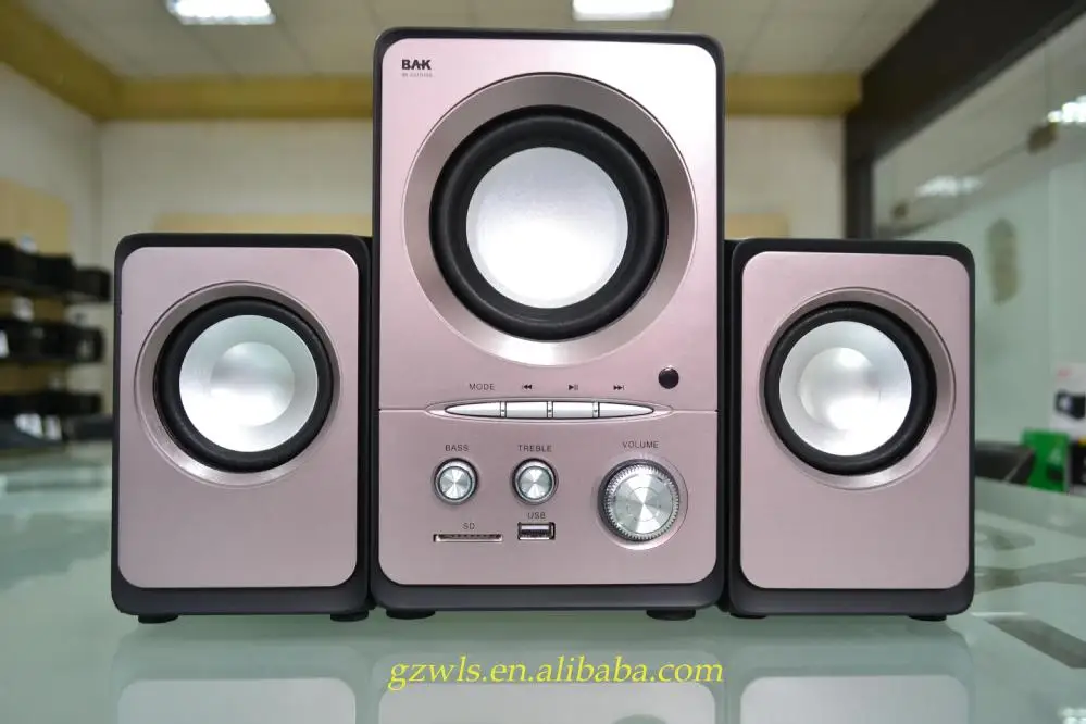 WLS Top 3 Home Theater System portable active radio player W-F210 support USB - ANKUX.COM