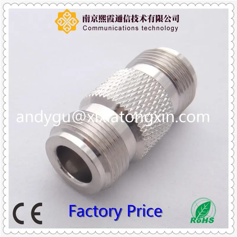 N pot terminal connector RF connector N male right angle crimp type for rg59 XiXia Communication