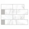 Self adhesive PVC 3D Backsplash tiles for Kitchen