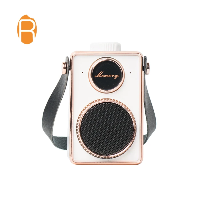 Wireless Wholesale Factory Price portable mini BT Retro camera styling Usb speaker - ANKUX Tech Co., Ltd