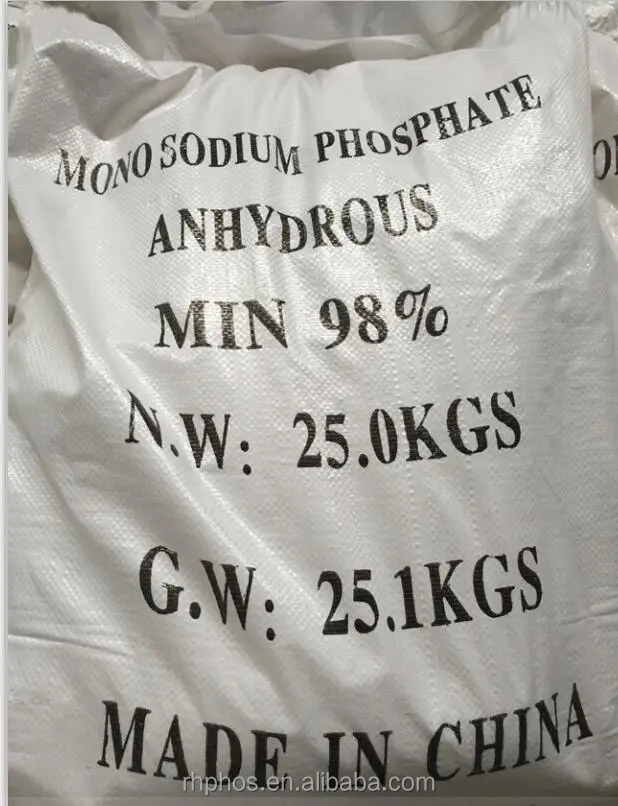 sodium dihydrogen phosphate nah2po4 msp anhydrous dihydrate