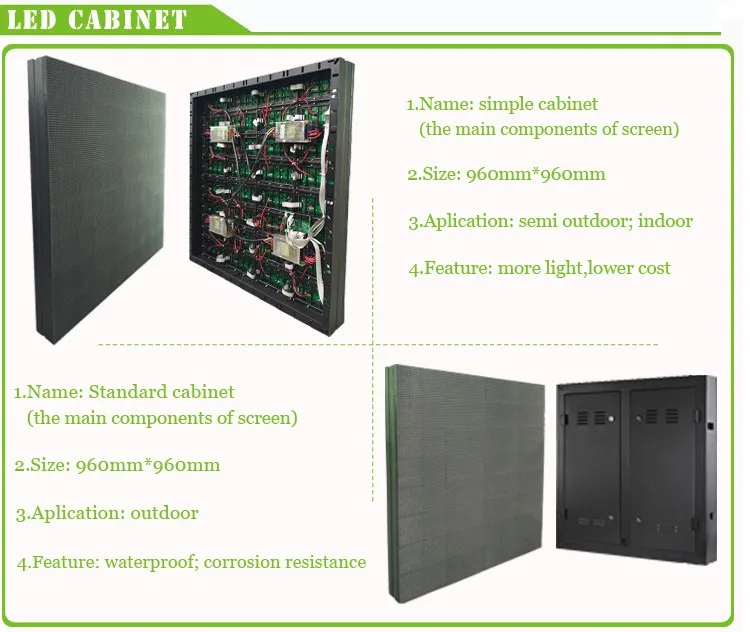 P6 Big Screen Led Tv Led Display Video High Brightness Advertising Outdoor Led Screen Price In