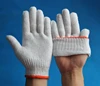 Hot sale 10 gauge bleached white cotton knited working gloves-500g