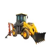 Mini backhoe wheel loader articulated backhoe loader factory price