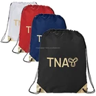 Waterproof Metallic Accent Drawstring Sportspack bag