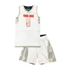 Healong Sublimation Youth Collage Wholesale Basketball Jersey Set Custom Basketball Uniforms