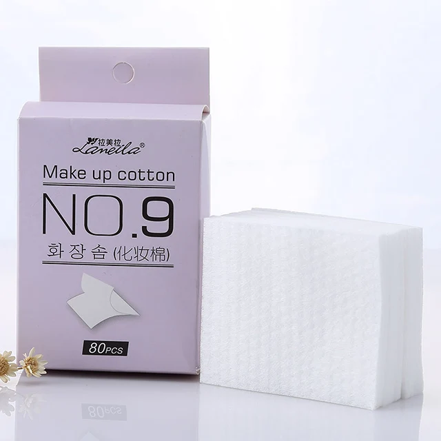 square cotton pad