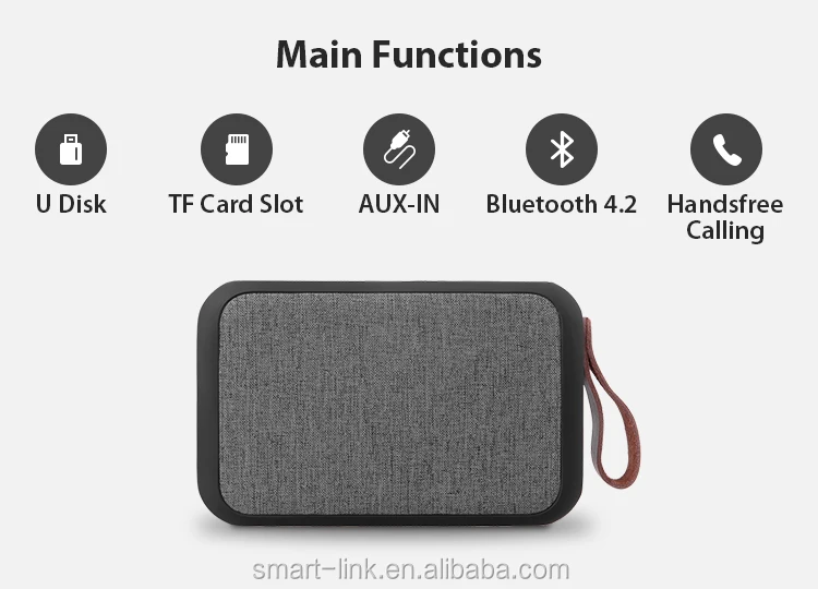 OEM high quality deep bass outdoor Bluetooth speaker - ANKUX.COM