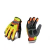 Hi-Viz Reflective work gloves abrasion resistant mechanic impact gloves