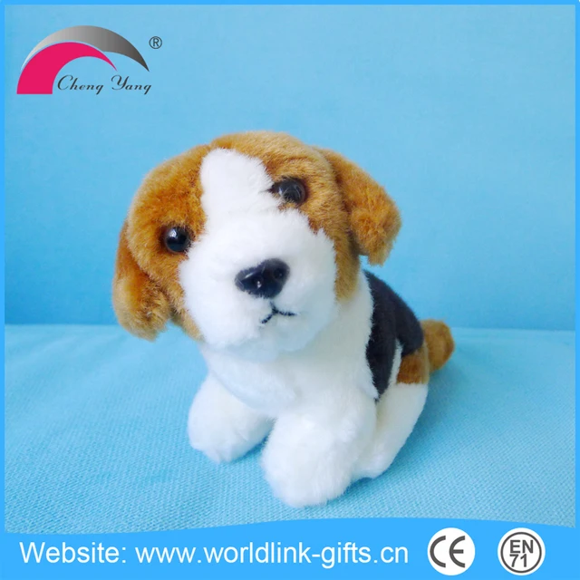 lovable realistic stuffed custom soft plush animal teddy dog toy