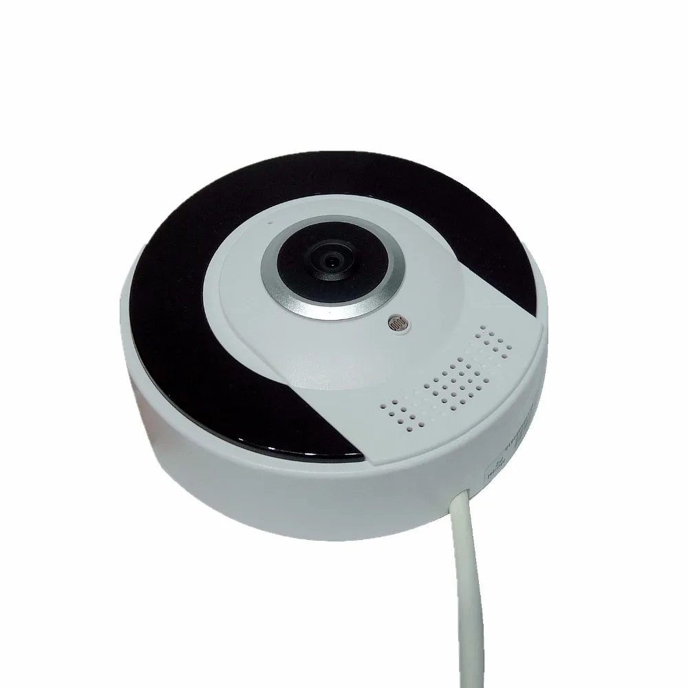Fisheye Panoramic Network Wifi Wireless Ip Camera V380 1.3mp Hd Real