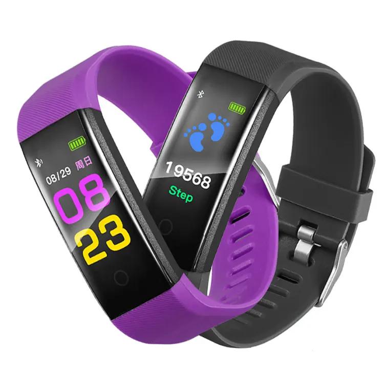 HOT selling 2018 color screen smart watch band smart bracelet fitness tracker 115plus
HOT selling 2018 color screen smart watch band smart bracelet fitness tracker 115plus
