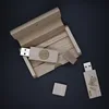 Wooden USB 2.0 Interface Type wood usb pen drive with wooden box