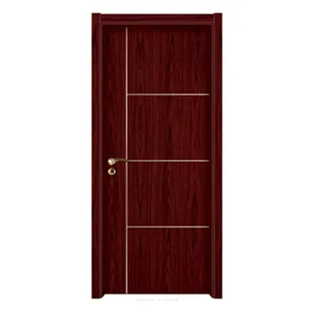 Australia Standard UPVC/PVC Plastic Melamine Door