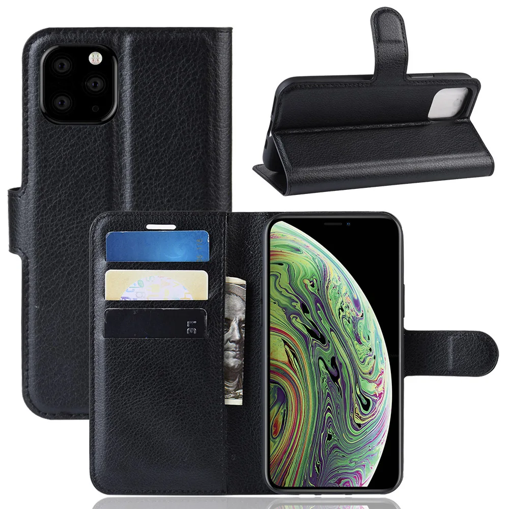New Litchi Flip PU Leather Wallet Phone Case For IPhone with Card Slot, Wallet Cover for IPhone 11, Black, blue , red , brown , white , purple , hot pink
New Litchi Flip PU Leather Wallet Phone Case For IPhone with Card Slot, Wallet Cover for IPhone 11, Black, blue , red , brown , white , purple , hot pink