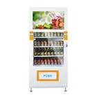 HUIZU WM32DL smart 24 hours self-service automatic milk food snack drink vending machine with CE ISO9001 certificate