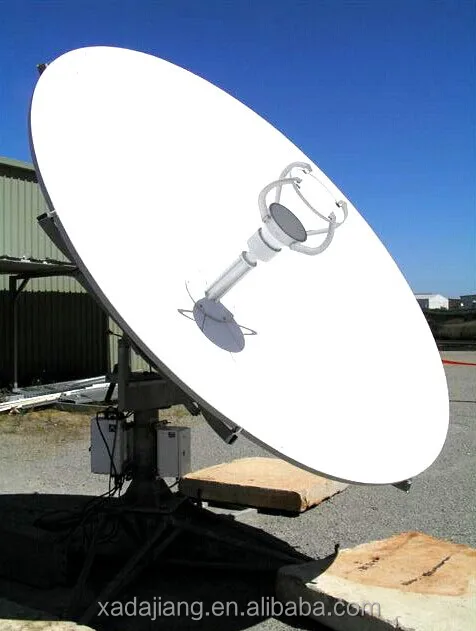 large satellite dish