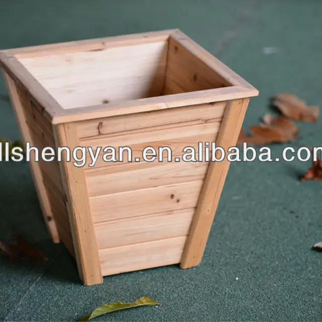 slat planter box