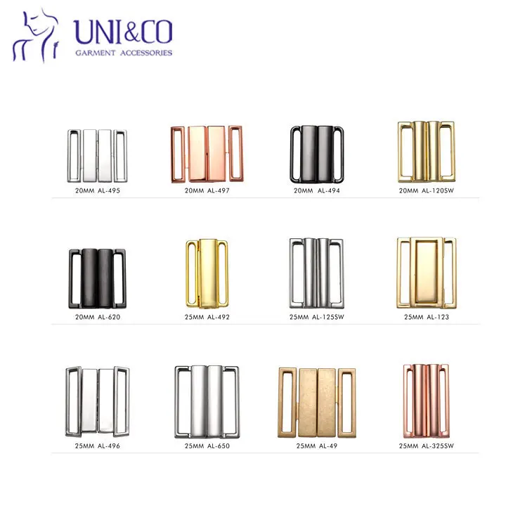 Alloyed Joint Buckle Two Pieces Kinds Designs Swimwear Bra Metal Clasp, Rose gold,silver,gold,gunmetal or customized
Alloyed Joint Buckle Two Pieces Kinds Designs Swimwear Bra Metal Clasp, Rose gold,silver,gold,gunmetal or customized
