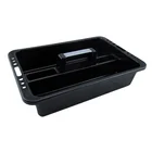 ESD Rectangular Plastic Tool Organizer/Storage Tote