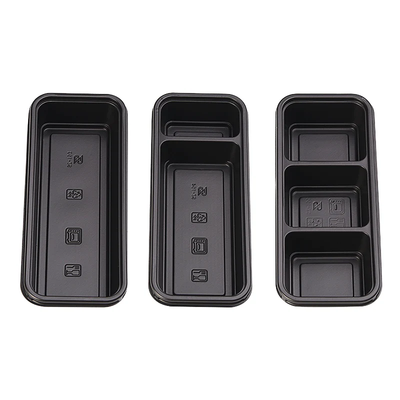 Biodegradable 3 compartment lunch box food sushi packaging container with lid storage Insulation, Transparent
Biodegradable 3 compartment lunch box food sushi packaging container with lid storage Insulation, Transparent