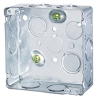 CSA standard 52151-K 4"Square stud metallic junction conduit box