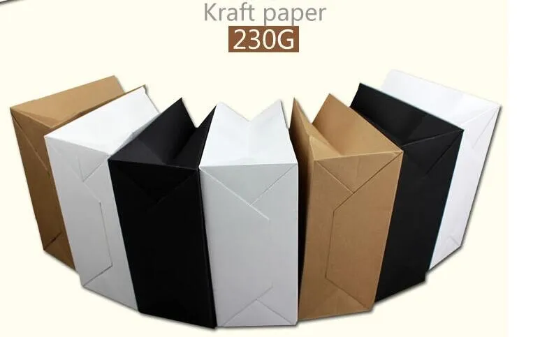 hotsale custom printed gift craft paperbag, gift packing paper