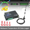 Multipoint Temperature 3G Data Logger wireless irrigation controller With Free Software