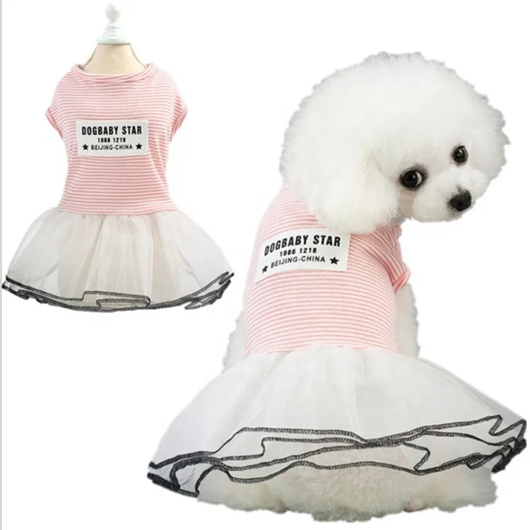 Heyri Pet Spring summer new arrival striped lace pet dog dress clothes Korean navy cute cotton cozy pet puppy dog skirt clothes
Heyri Pet Spring summer new arrival striped lace pet dog dress clothes Korean navy cute cotton cozy pet puppy dog skirt clothes