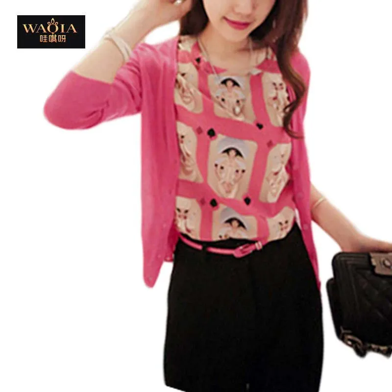 European And American Style 2015 May New Arrival Women Blouses Fashion Loose Chiffon Shirts Plus Size Summer Style Women Tops