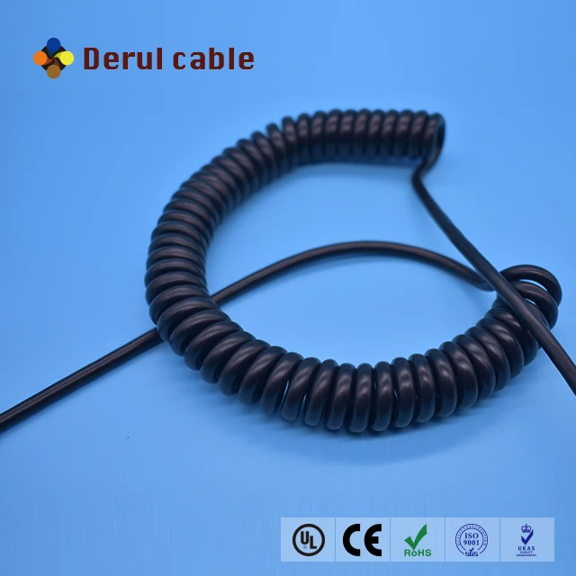 7 8 9 10 12 14 15 16 17 18 2122 26 Cores CNC MPG Spring Spiral Cable length customized