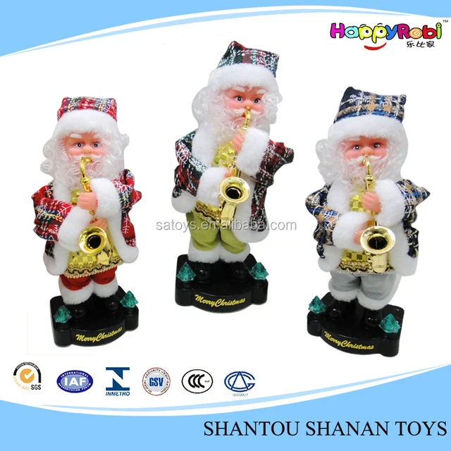 newest toy craft christmas gift electric big santa claus