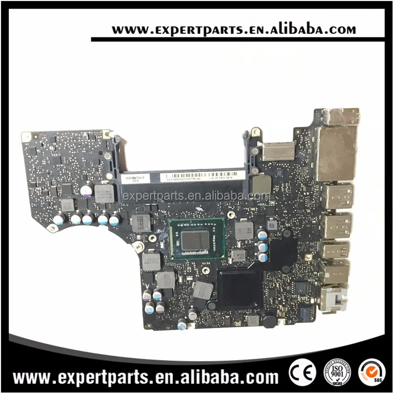 A1278 tarde 2011 i7 2,8 GHz 661-6159 821-2396-B placa lógica para Macbook Pro MD314 placa base