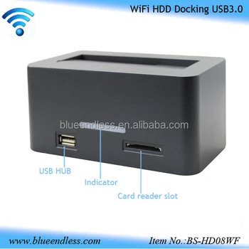 2 5" 3 5" Usb3 0 To Sata Wifi Hdd Docking Station Wifi 2 5 3 5 usb3 0 to sata wifi hdd Docking station wifi router usb hub card reader