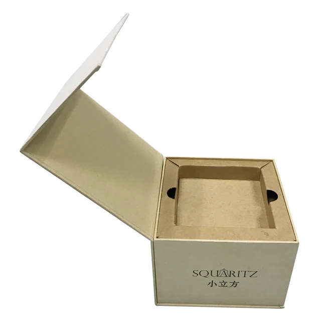 custom kraft gift box with magnetic lid clamshell packaging with