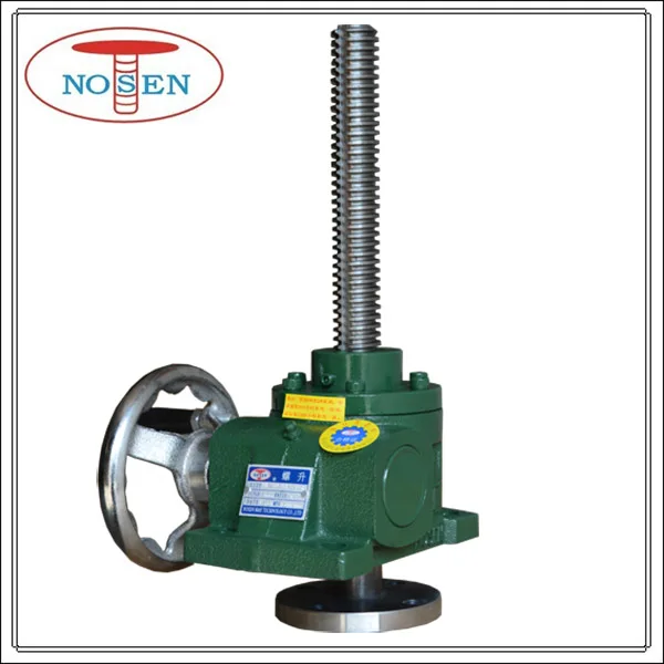 NOSNE small hand wheel manual  screw jack for sale 