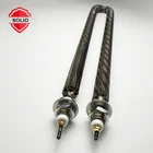 Industrial electric finned heating element W type fin steam pipe heating tubular heater