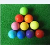 Existing stock brand new coloured golf Ball for mini golf