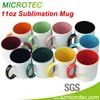 High quality Color Inside Mug , 11OZ inner & handle color mug