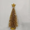 Custom made mini yellow christmas tree