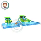 High Quality Commercial Large Inflatable Water Slide With Swimming Pool