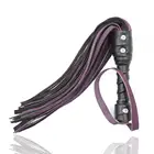 Cowhide Leather Floggers Male Sex Bondage Leather whip Sex Sexy Whips