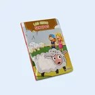 Professional Printing Handmade Kids cow mini fabric children board book made by guangzhou