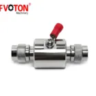 gas tube discharge (0-3G) surge/lightning protector tnc male/plug on both side arrester